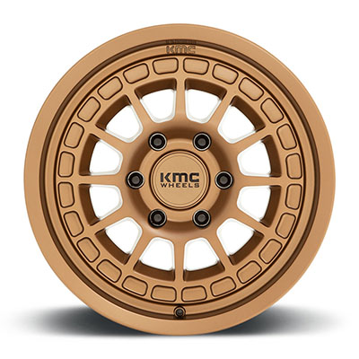 KMC KM719 Canyon Wheel, 17x8.5 with 5 on 5 Bolt Pattern - Matte Bronze - KM71978550600